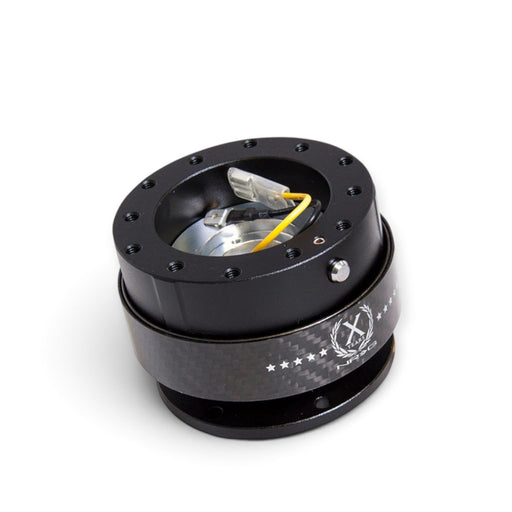 NRG Quick Release Gen 2.0 - Black Body / Black Carbon Fiber Ring - Lunaticsco