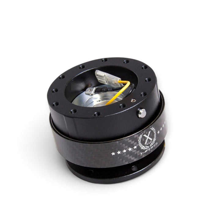 NRG Quick Release Gen 2.0 - Black Body / Black Carbon Fiber Ring - Lunaticsco