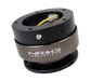 NRG Quick Release Kit Gen 2.5 - Black / Black Ring (6 Hole Base 5 Hole Top) - Lunaticsco