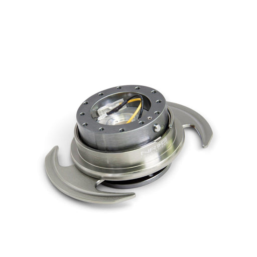 NRG Quick Release Kit Gen 3.0 - Gunmetal Body / Gunmetal Ring w/Handles - Lunaticsco