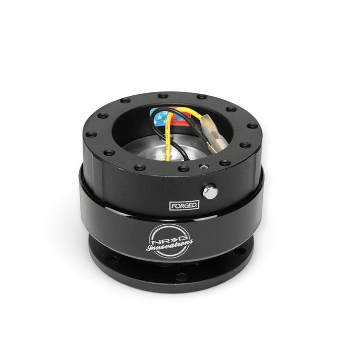 NRG Quick Release SFI Spec 42.1 - Black Body / Black Ring - Lunaticsco