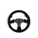 NRG Reinforced Steering Wheel (320mm) Suede w/Black Stitch - Lunaticsco