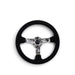 NRG Reinforced Steering Wheel (350mm / 3in. Deep) Blk Suede w/Hydrodipped Digi-Camo Spokes - Lunaticsco