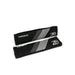 NRG Seat Belt Pads - 20 Year Anniversary - 11in. Length Black w/ Emerald Green Stitching - 2pc - Lunaticsco