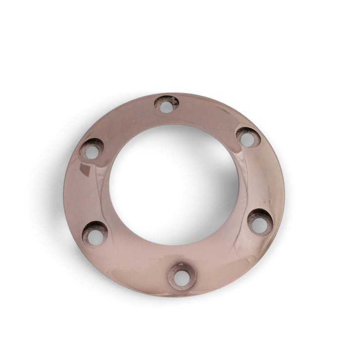 NRG Steering Wheel Horn Button Ring - Black Chrome - Lunaticsco