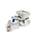 NRG Steering Wheel Quick Tilt System w/Lock - Silver - Lunaticsco