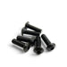 NRG Steering Wheel Screw Upgrade Kit (Flat) - Black - Lunaticsco