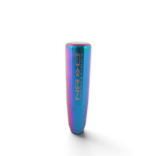 NRG Universal Short Shifter Knob - 5in. Length / Heavy Weight 1.27Lbs. - Multi Color/Neochrome - Lunaticsco