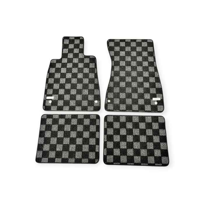 P2M Front + Rear Race Floor Mats For 1995–2000 Lexus LS400 (UCF20) - Lunaticsco