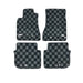 P2M Lexus GS300/400 2000 - 04 FRONT + REAR RACE FLOOR MATS : DARK GREY - Lunaticsco