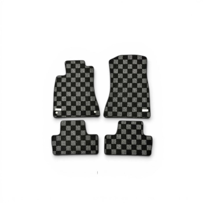 P2M Race Floor Mats Lexus IS250 IS350 IS-F 2006-2013 Dark Grey - Lunaticsco