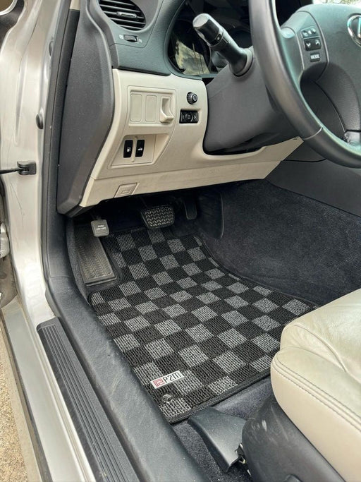 P2M Race Floor Mats Lexus IS250 IS350 IS-F 2006-2013 Dark Grey - Lunaticsco