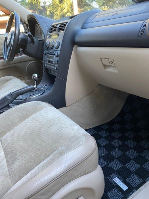 P2M Race Floor Mats Lexus IS300 1998-2005 Dark Grey - Lunaticsco