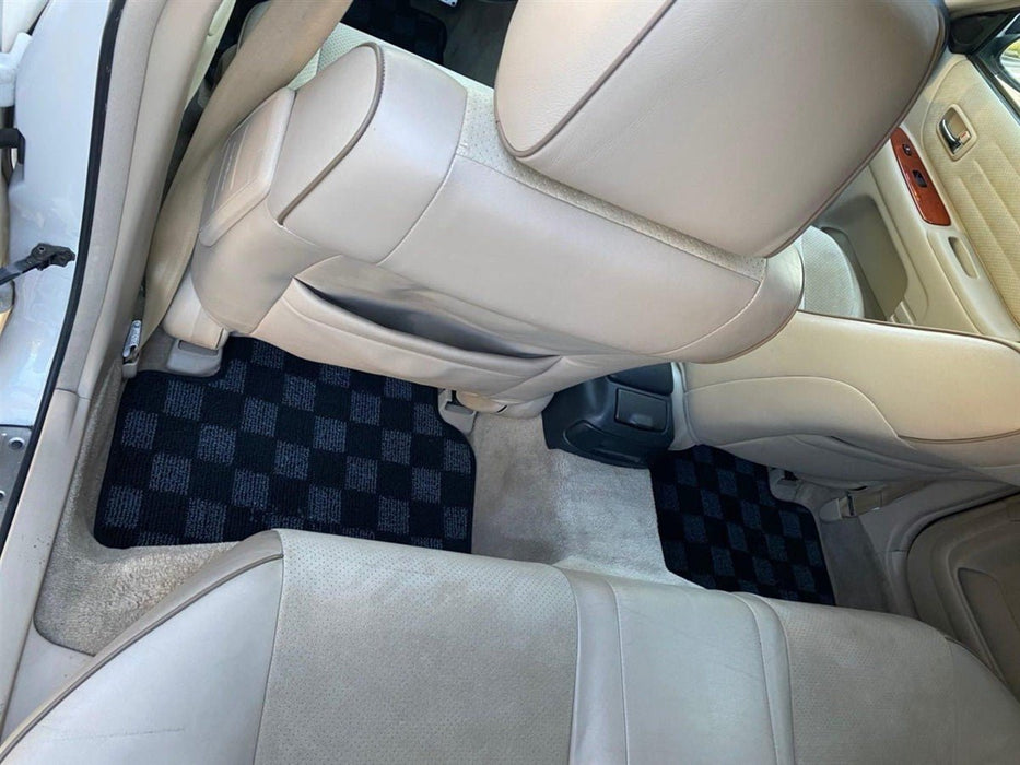 P2M Race Floor Mats Lexus IS300 1998-2005 Dark Grey - Lunaticsco