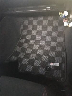P2M Race Floor Mats Toyota 86 Subaru BRZ Scion FR-S 2013-2021 Dark Grey - Lunaticsco