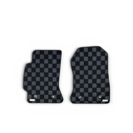 P2M Race Floor Mats Toyota 86 Subaru BRZ Scion FR-S 2013-2021 Dark Grey - Lunaticsco