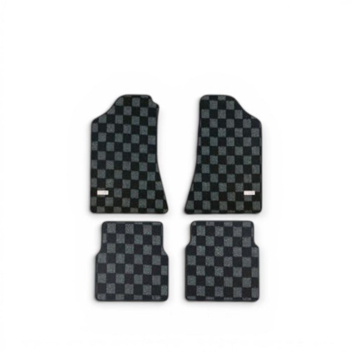 P2M Race Floor Mats Toyota Corolla AE86 Dark Grey 1984-1987 - Lunaticsco