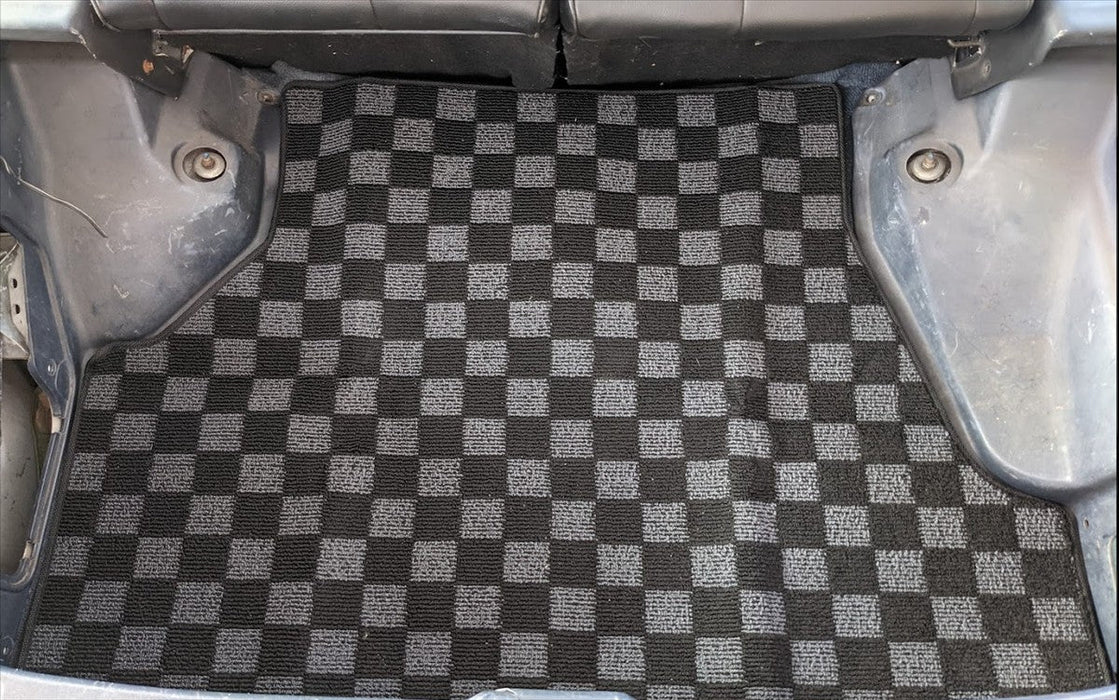 P2M Race Trunk Mat Toyota Corolla AE86 Hatchback Dark Grey - Lunaticsco