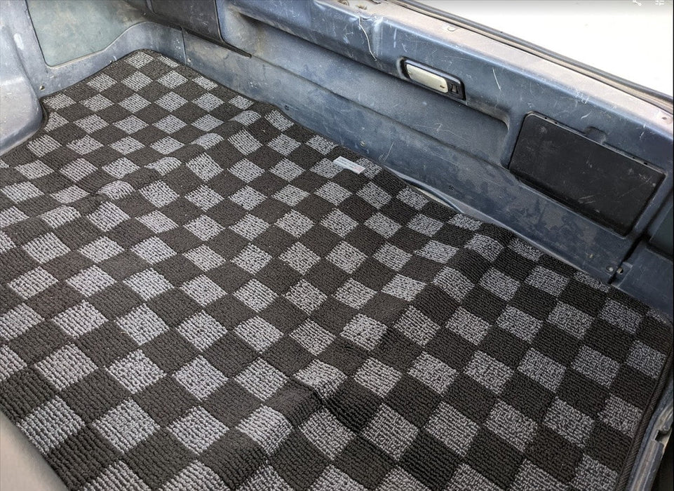 P2M Race Trunk Mat Toyota Corolla AE86 Hatchback Dark Grey - Lunaticsco