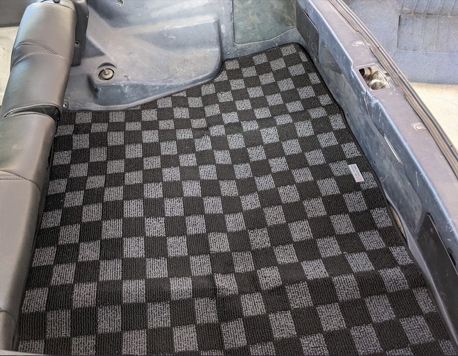 P2M Race Trunk Mat Toyota Corolla AE86 Hatchback Dark Grey - Lunaticsco