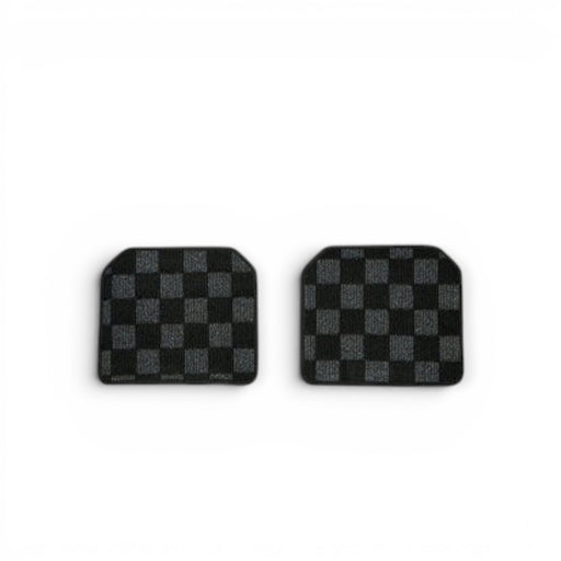 P2M Rear Race Floor Mats Toyota 86 Subaru BRZ Scion FR-S 2013-2021 Dark Grey - Lunaticsco