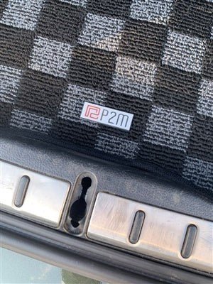 P2M Rear Trunk Mat Lexus IS300 SportCross Wagon 1998-2005 Dark Grey - Lunaticsco