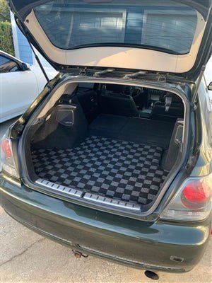P2M Rear Trunk Mat Lexus IS300 SportCross Wagon 1998-2005 Dark Grey - Lunaticsco