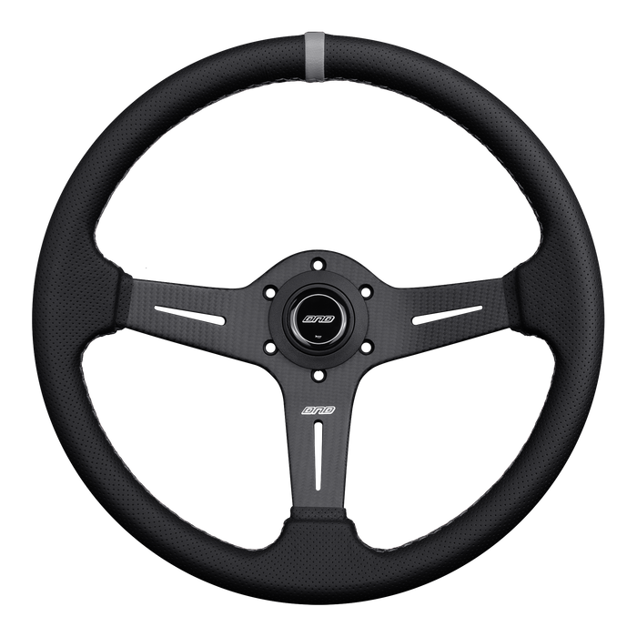 DND Performance Matte Carbon Fiber Steering Wheel 350mm 60mm Deep