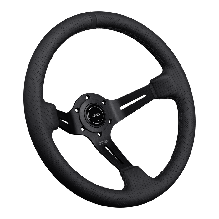 DND Performance Perforated Leather Steering Wheel 350mm 75mm Deep