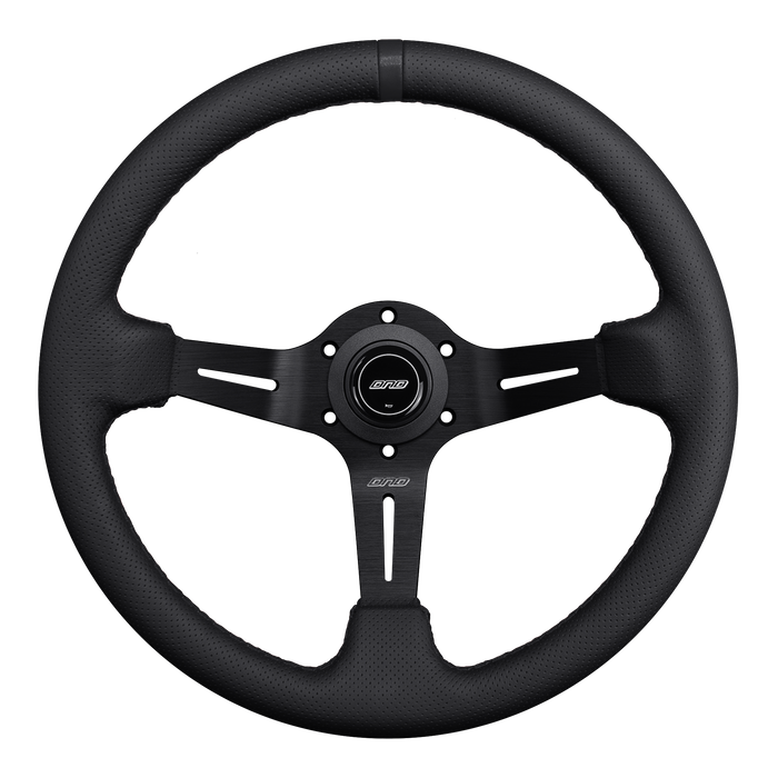 DND Performance Perforated Leather Steering Wheel 350mm 75mm Deep