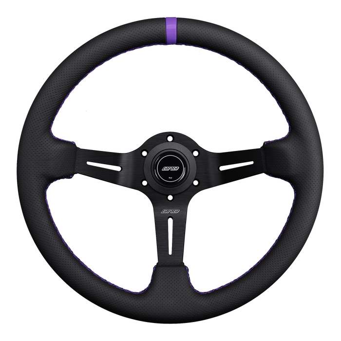 DND Performance Perforated Leather Steering Wheel 350mm 75mm Deep