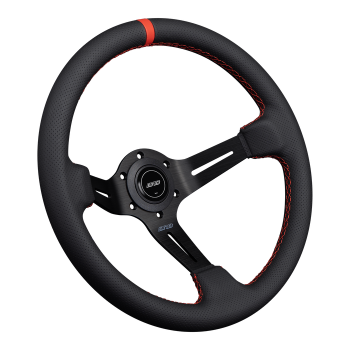 DND Performance Perforated Leather Steering Wheel 350mm 75mm Deep