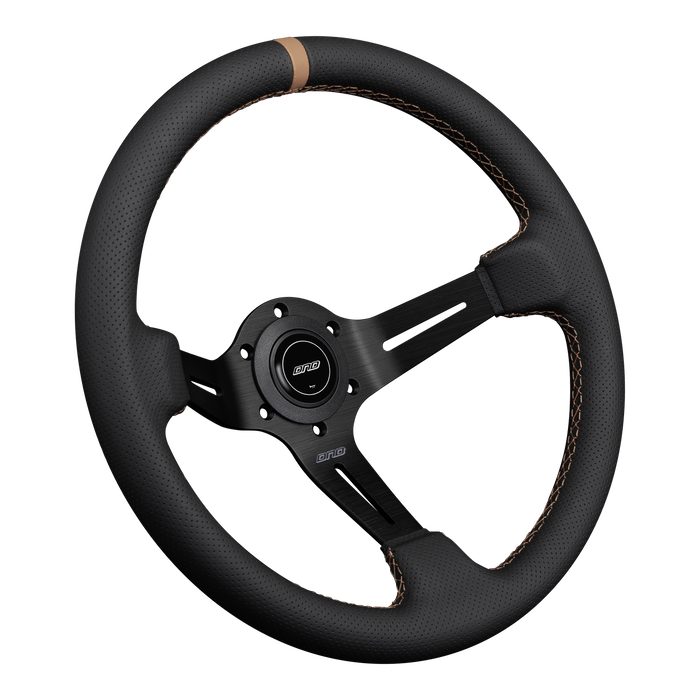 DND Performance Perforated Leather Steering Wheel 350mm 75mm Deep