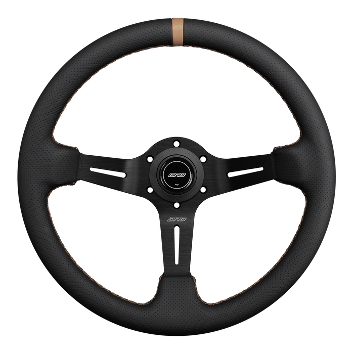 DND Performance Perforated Leather Steering Wheel 350mm 75mm Deep