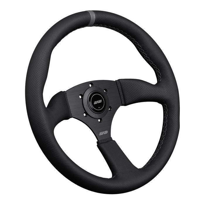 DND Performance Perforated Leather Steering Wheel 350mm 50mm Deep