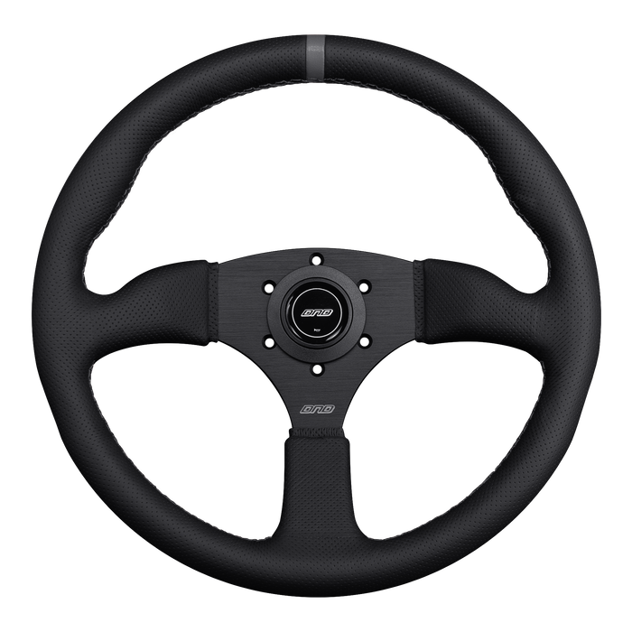 DND Performance Perforated Leather Steering Wheel 350mm 50mm Deep