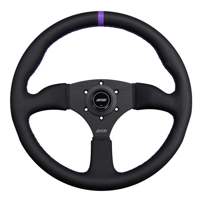 DND Performance Perforated Leather Steering Wheel 350mm 50mm Deep