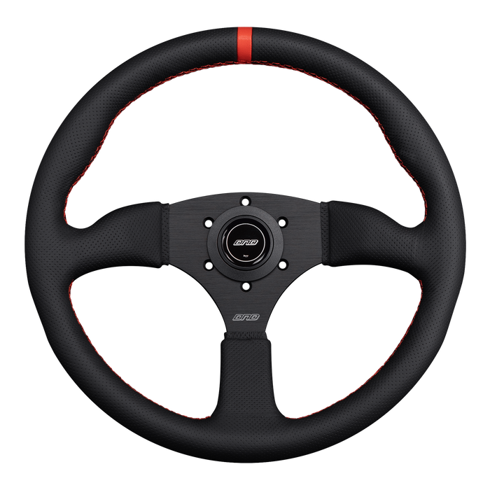 DND Performance Perforated Leather Steering Wheel 350mm 50mm Deep