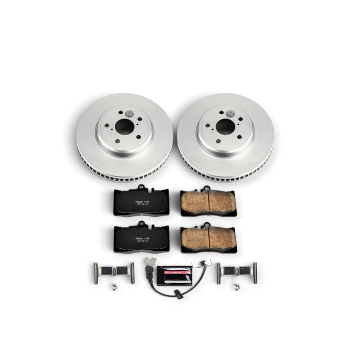 Power Stop 01-06 Lexus LS430 Front Z17 Evolution Geomet Coated Brake Kit - LunaticsCo