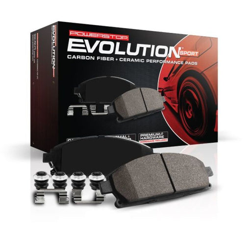 Power Stop 01-06 Lexus LS430 Front Z23 Evolution Sport Brake Pads w/Hardware - LunaticsCo