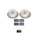 Power Stop 06-13 Lexus IS250 Rear Semi-Coated Rotor Kit - LunaticsCo