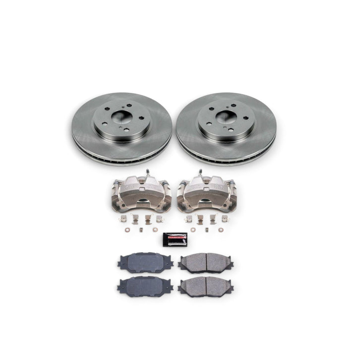 Power Stop 06-15 Lexus IS250 Front Autospecialty Brake Kit w/Calipers - LunaticsCo