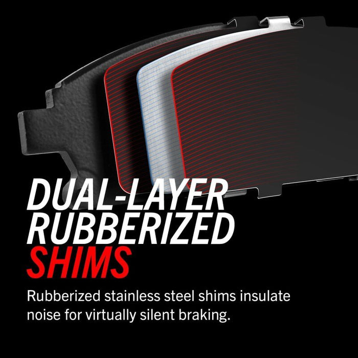 Power Stop 06-15 Lexus IS250 Front Z17 Evolution Ceramic Brake Pads w/Hardware - LunaticsCo