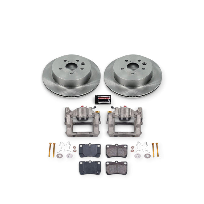 Power Stop 07-11 Lexus GS350 Rear Autospecialty Brake Kit w/Calipers - LunaticsCo