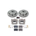 Power Stop 07-11 Lexus GS350 Rear Autospecialty Brake Kit w/Calipers - LunaticsCo
