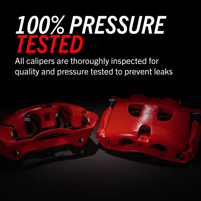 Power Stop 07-11 Lexus GS350 Rear Red Calipers w/Brackets - Pair - LunaticsCo