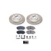 Power Stop 11-16 Subaru Impreza Front Semi-Coated Rotor Kit - LunaticsCo