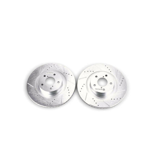 Power Stop 13-16 Scion FR-S Front Evolution Drilled & Slotted Rotors - Pair - LunaticsCo