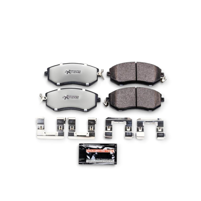 Power Stop 13-16 Scion FR-S Front Z26 Extreme Street Brake Pads w/Hardware - LunaticsCo