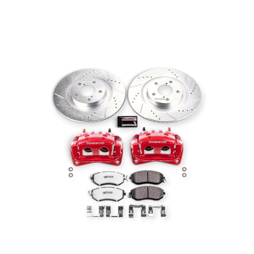 Power Stop 13-16 Scion FR-S Front Z26 Street Warrior Brake Kit w/Calipers - LunaticsCo